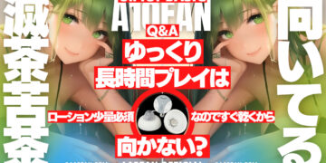 U.F.O. BASICはローション少量必須なのでゆっくりプレイしたい人には不向きなのでは？